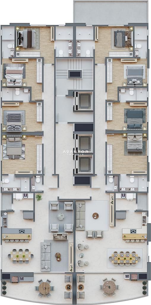 Apartamento com 4 quartos à venda no Residencial LUCIA SCHELLER, em Meia Praia, Itapema/SC — foto 10 de 11