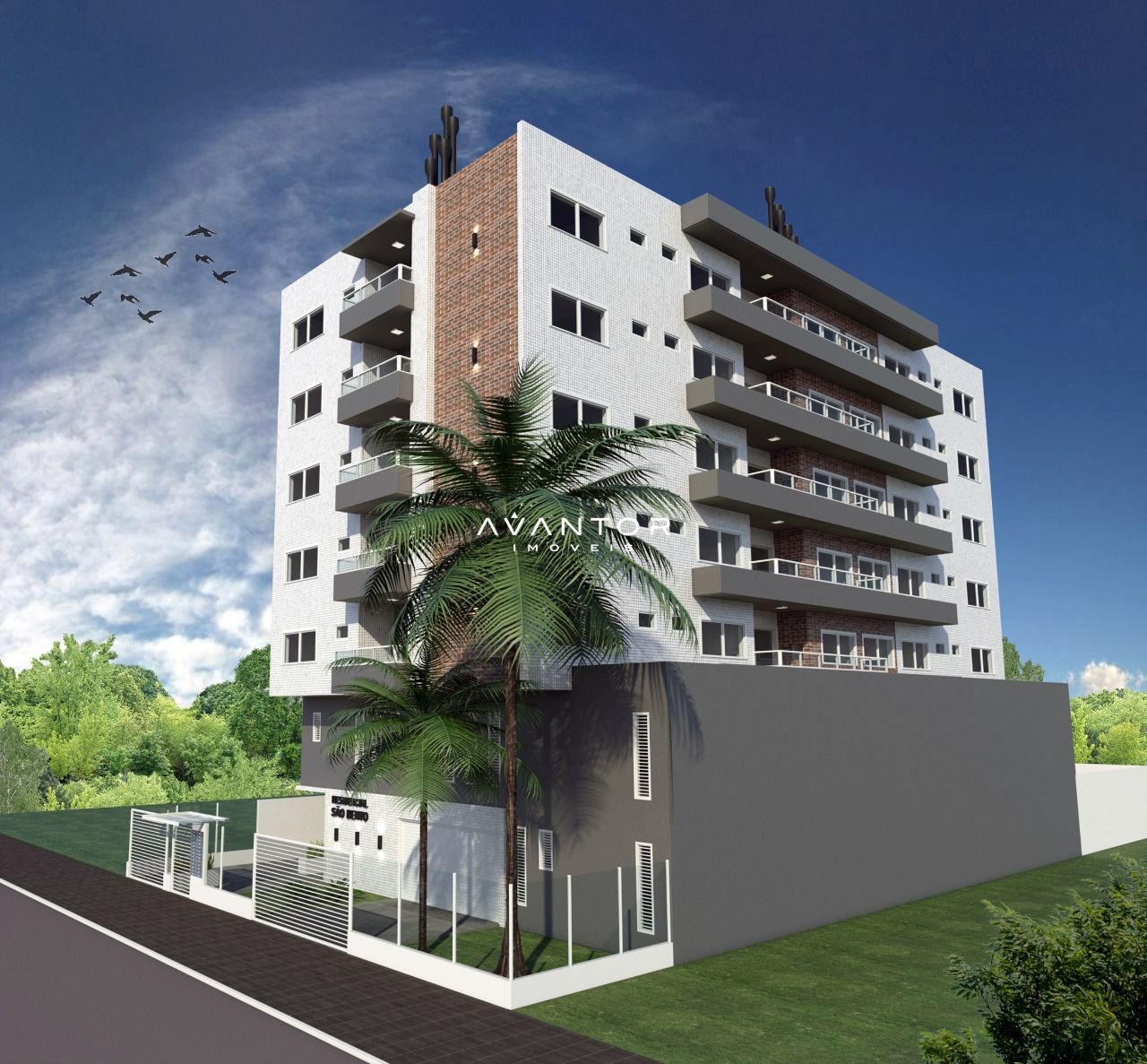 Apartamento com 1 quarto à venda no Residencial Santa Helena, em Camobi, Santa Maria/RS — foto 2 de 10