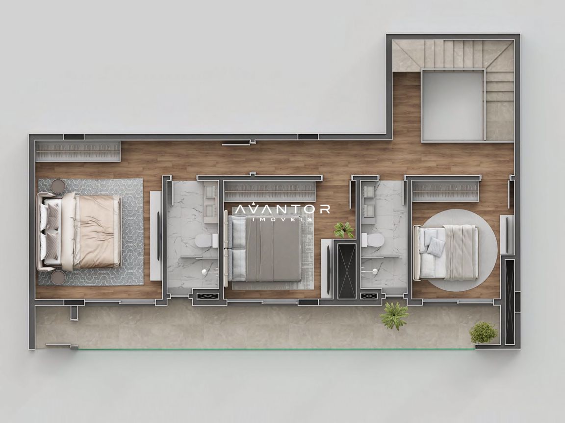 Apartamento com 3 quartos à venda no Residencial Mont'Santo, em Nossa Senhora Medianeira, Santa Maria/RS — foto 25 de 38