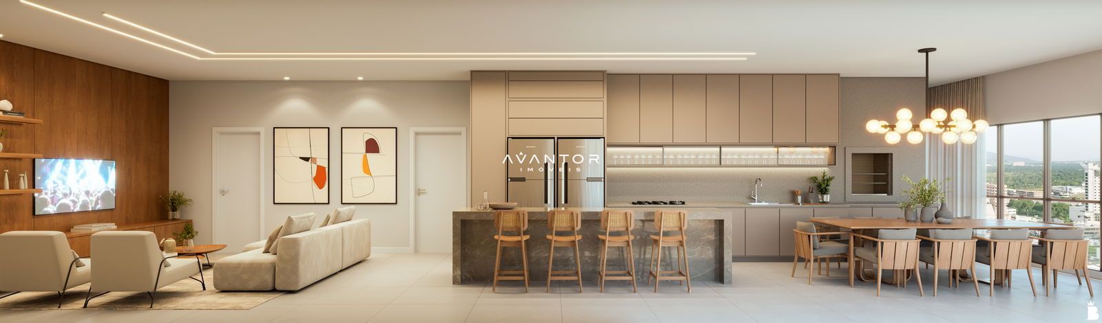 Apartamento com 3 quartos à venda no Portal 246 Residence, em Meia Praia, Itapema/SC — foto 2 de 13