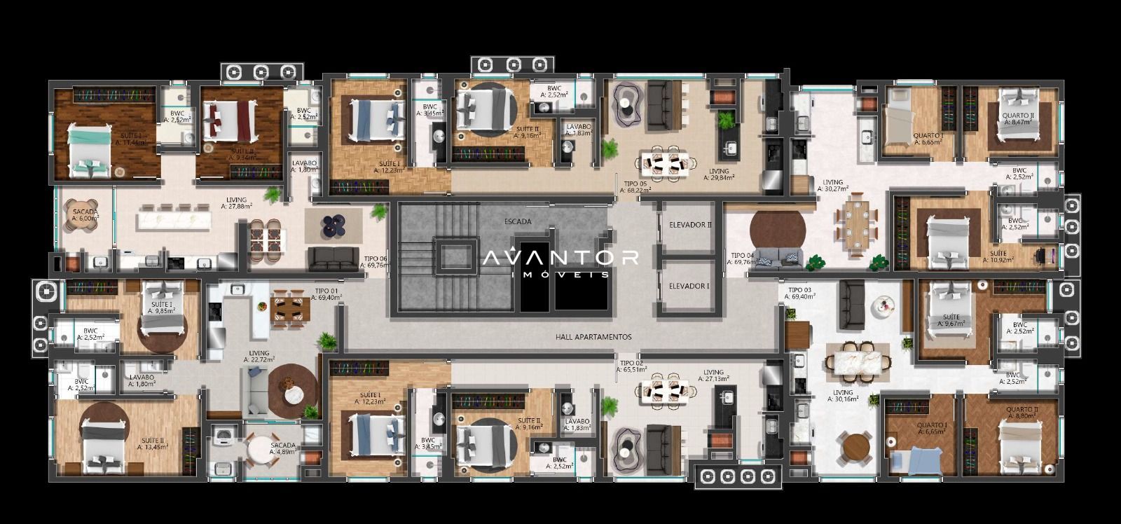 Apartamento com 2 quartos à venda no Evidence Residencial, em Morretes - Zona 3, Itapema/SC — foto 21 de 21