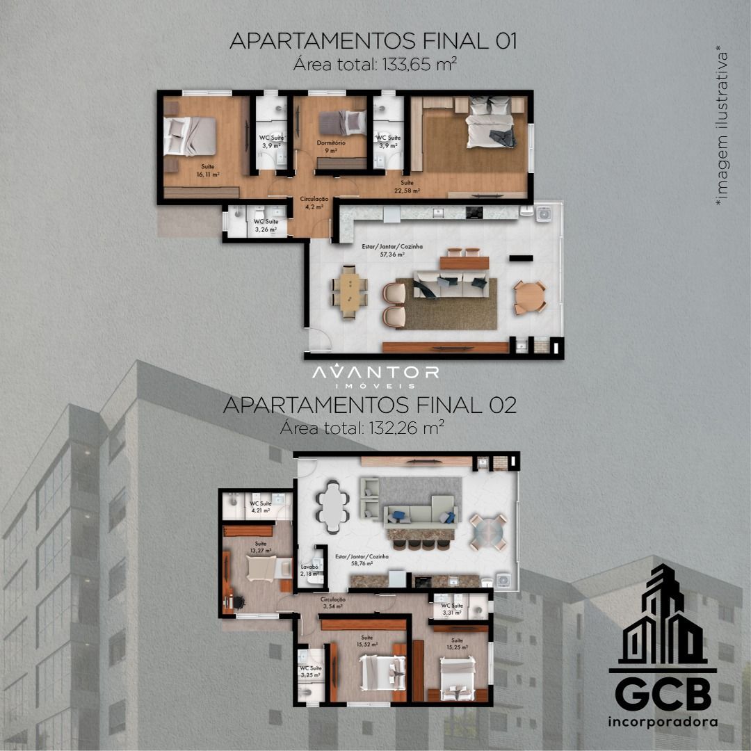 Apartamento com 2 quartos à venda no Legatto 111, em Nossa Senhora Medianeira, Santa Maria/RS — foto 2 de 5
