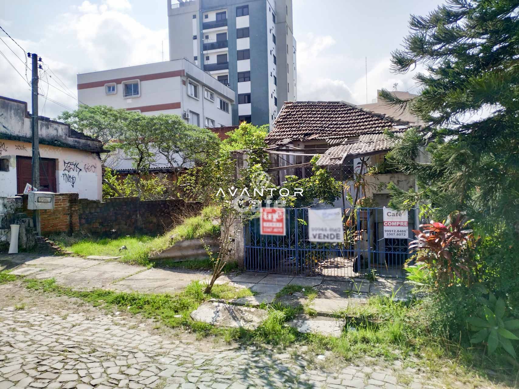 Excelente terreno plano com 420 m² privativos em região nobre e possibilidade de chegar a — Terreno à venda em Nossa Senhora das Dores, Santa Maria/RS