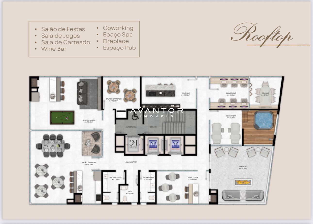 Apartamento com 1 quarto à venda no Superiore Residence, em Viva Park, Porto Belo/SC — foto 14 de 16