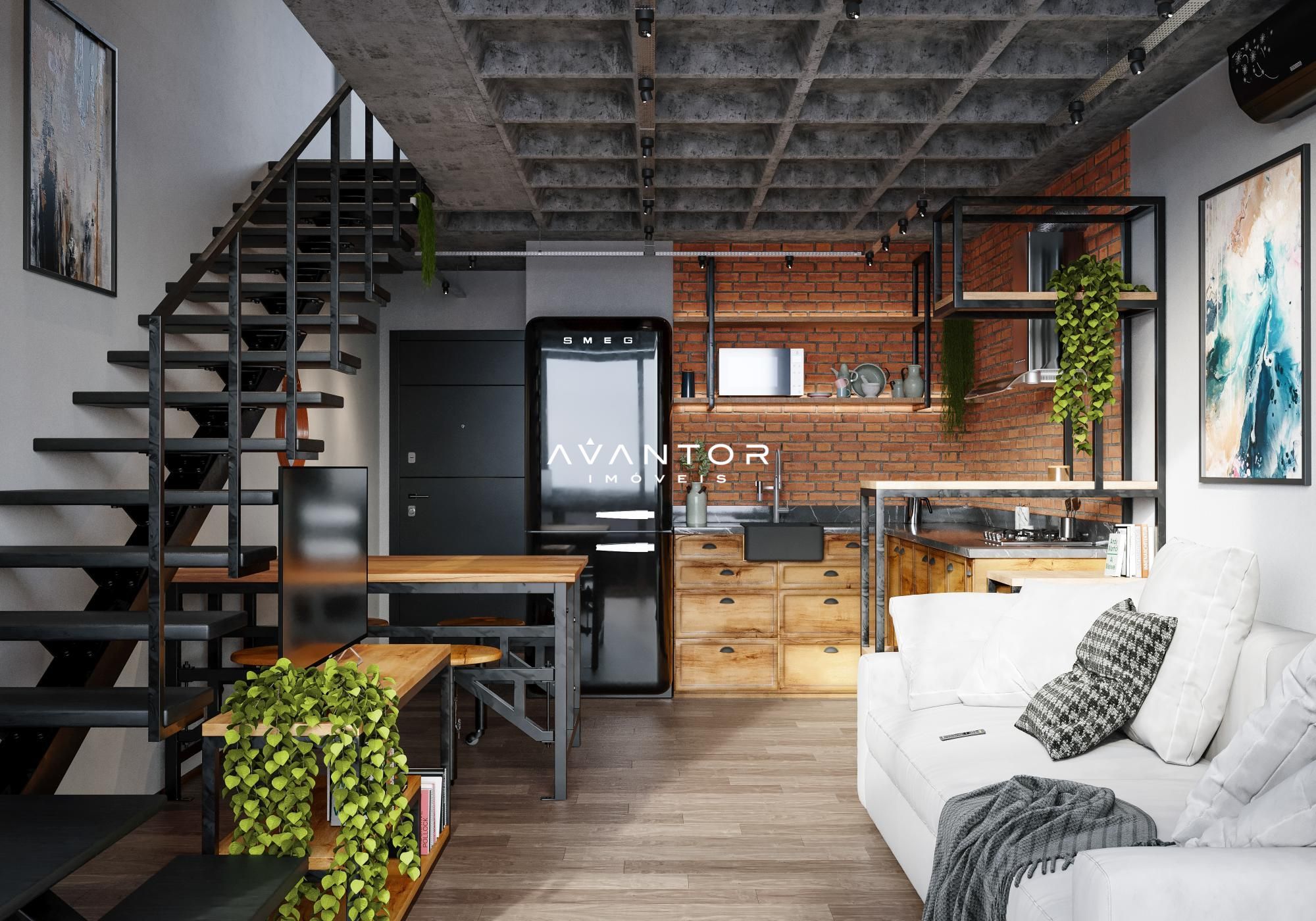 Apartamento com 1 quarto à venda no Residencial Duque 17CINCO5, em Centro, Santa Maria/RS — foto 6 de 9