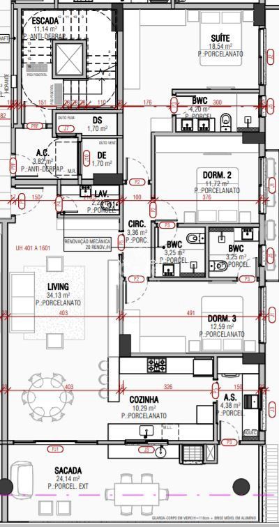 Apartamento com 3 quartos à venda no Residencial Alto do Maranata, em Nossa Senhora das Dores, Santa Maria/RS — foto 6 de 6
