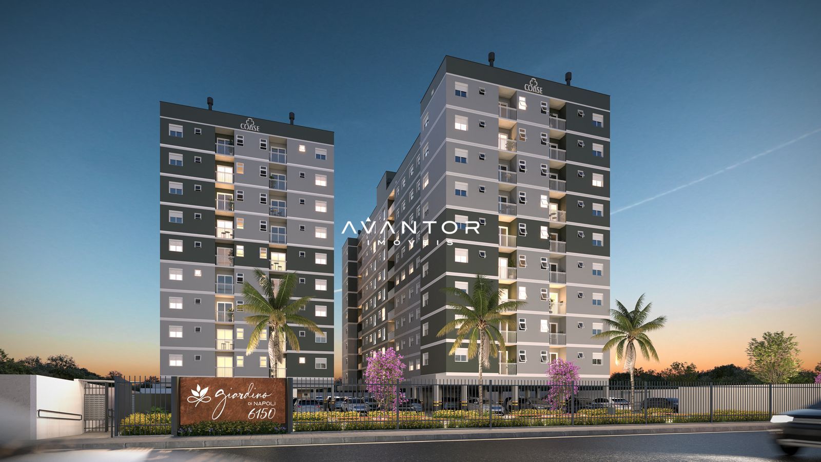 Apartamento com 1 quarto à venda no Residencial Giardino Di Napoli, em Camobi, Santa Maria/RS — foto 2 de 16