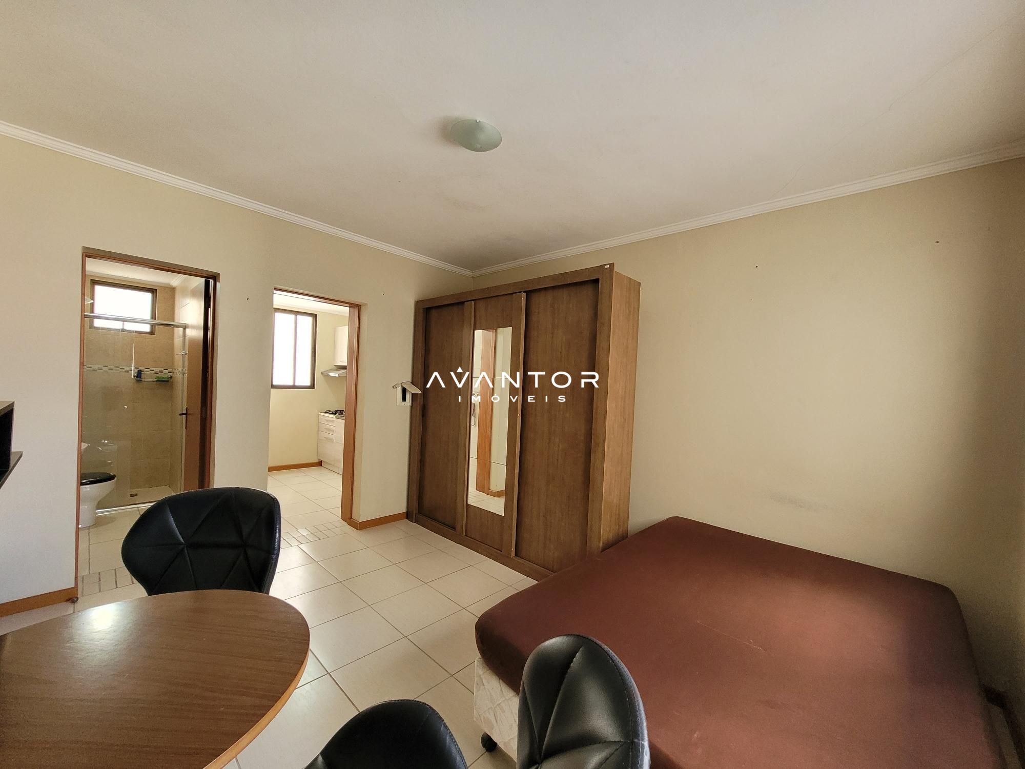 Apartamento com 1 quarto para alugar no Residencial Vó Esther, em Centro, Santa Maria/RS — foto 2 de 7