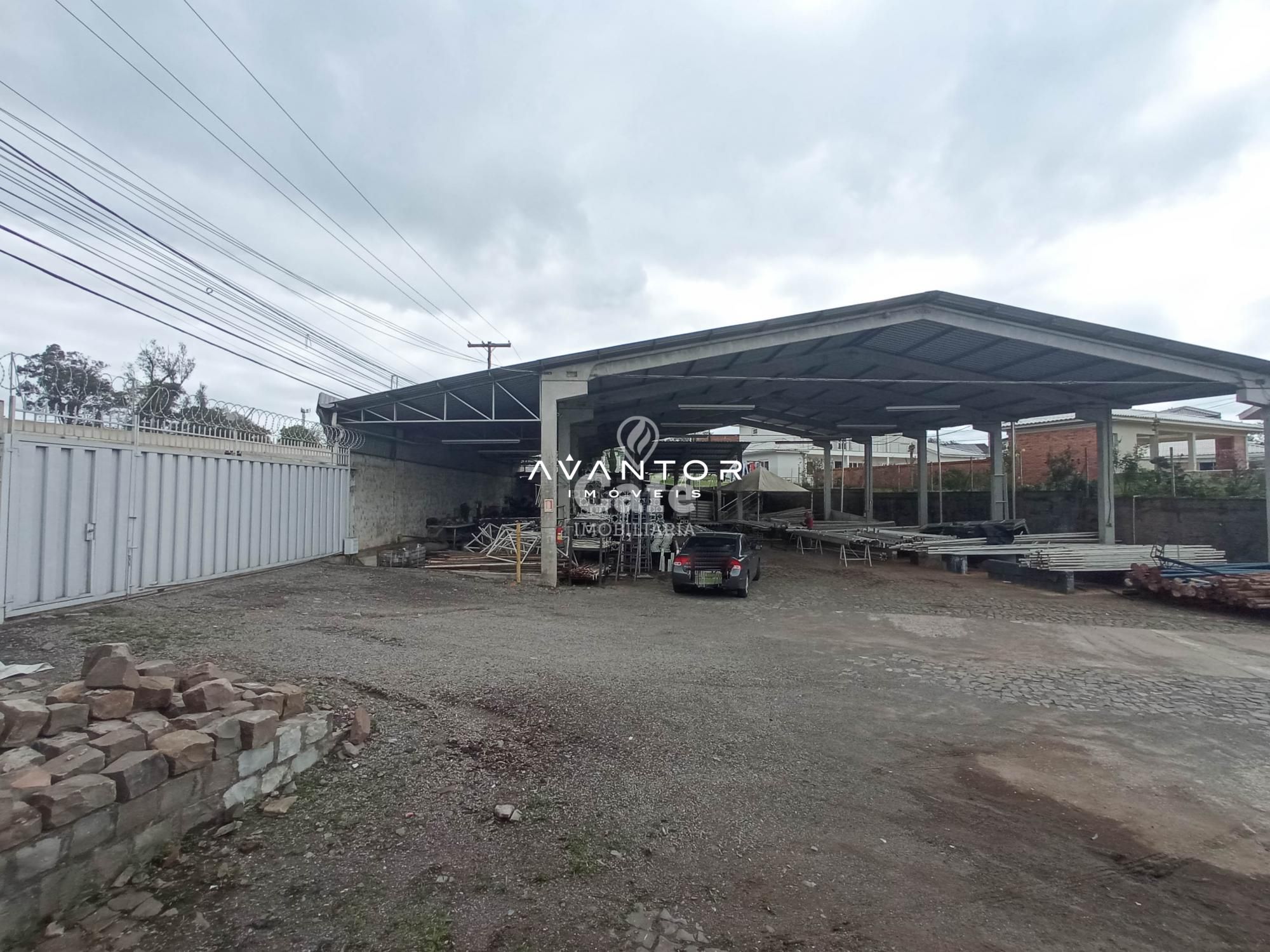 Excelente oportunidade!! Pavilhão comercial, faixa velha, com acesso frente /fundos e moni — Pavilhão com 4 salas para alugar em Pé de Plátano, Santa Maria/RS