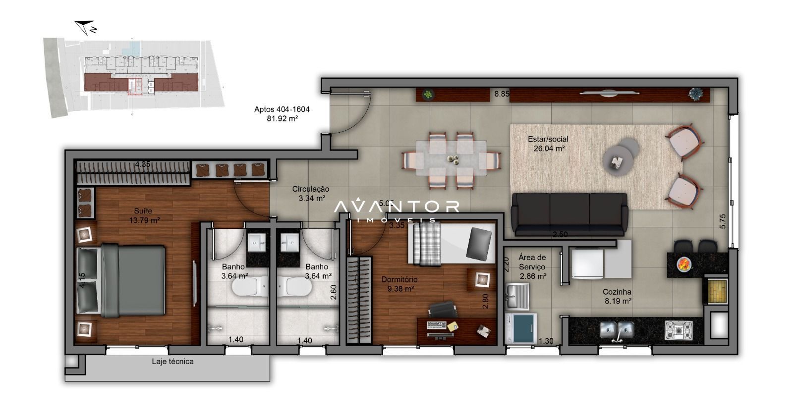 Apartamento com 2 quartos à venda no Residencial Marques Da Rocha, em Centro, Santa Maria/RS — foto 16 de 16