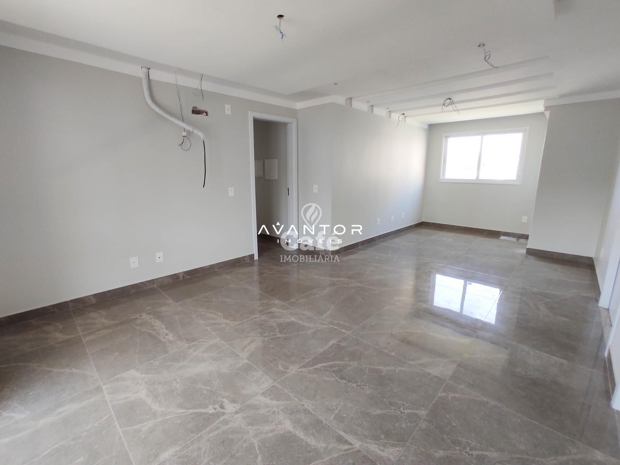 Residencial Solar dos Pampas - Apartamento 3 dormitórios e 2 vagas de garagem - Bairro Dor — Apartamento com 3 quartos à venda em Nossa Senhora das Dores, Santa Maria/RS